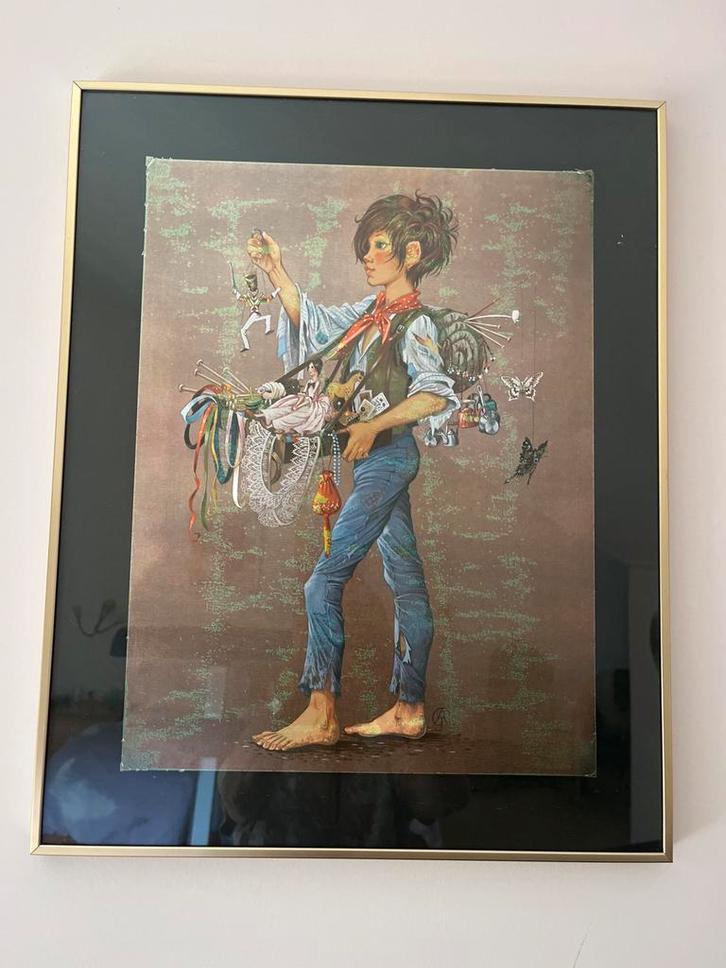Schilderij te koop wegens verhuizing, Antiek en Kunst, Kunst | Schilderijen | Klassiek, Ophalen