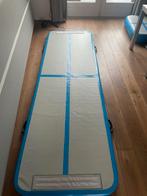 Air track, Sport en Fitness, Turnen, Blauw, Gebruikt, Ophalen, Materiaal