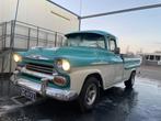 Chevrolet apache fleetside 1958 big window  v8 lpg, Auto's, Automaat, Achterwielaandrijving, Overige carrosserieën, Chevrolet