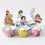 Diverse PRINSESSEN Houders+Toppers & Prikkers vanaf € 5,50, Verzenden, Nieuw, Cupcakes, Versiering