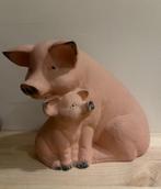 Varken met biggetje beeld, Verzamelen, Beelden en Beeldjes, Ophalen, Zo goed als nieuw, Dier