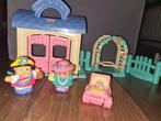 Fisher Price Little People THEEHUISJE EN SCHOMMEL, Kinderen en Baby's, Ophalen, Gebruikt, Speelset