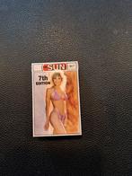 THE SUN 7 Th  EDITIE SUNSHINE GIRL ,Toronto jaren 1980, Nieuw, Ophalen of Verzenden, Speelkaart(en)