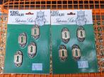 Twee verpakkingen vintage slotplaatjes brocante King Arthur, Ophalen of Verzenden, Nieuw, Overige typen