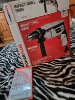 Powerplus Klopboormachine 500W - Nieuw in doos!, Variabele snelheid, Onbekend, Ophalen of Verzenden, Zo goed als nieuw