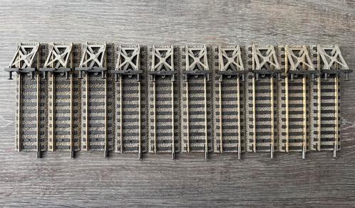 Fleischmann profi rails, type 6116 (rails met stootblok), Hobby en Vrije tijd, Modeltreinen | H0, Zo goed als nieuw, Rails, Gelijkstroom