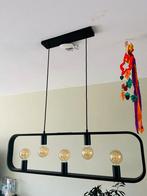 Mooie hanglamp incl 4 lichtbronnen, Huis en Inrichting, Lampen | Hanglampen, Ophalen, Zo goed als nieuw, Minder dan 50 cm