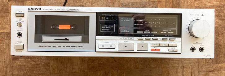 Onkyo TA-2026, Audio, Tv en Foto, Cassettedecks, Overige merken, Tape counter, Ophalen of Verzenden