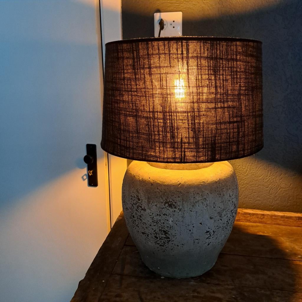 Mooie kruiklamp €30, Ophalen, Zo goed als nieuw, Minder dan 50 cm