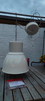 Ikea Hektar Hanglamp - Wit, Huis en Inrichting, Lampen | Hanglampen, Ophalen of Verzenden, Zo goed als nieuw, Metaal, Minder dan 50 cm
