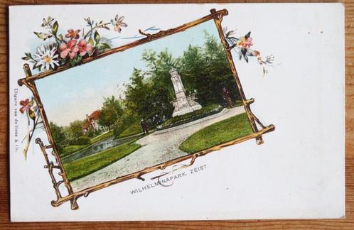 Antiek: Zeist Wilhelminapark ( kleine kaart ), Verzamelen, Ansichtkaarten | Nederland, Noord-Holland, Voor 1920, Verzenden