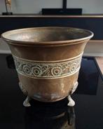 Koperen bloempot, Ophalen of Verzenden, Koper
