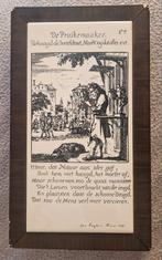 Jan Luyken De  Pruikemaker tegel., Ophalen of Verzenden