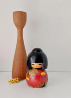 Vintage houten kokeshi Japan, Ophalen of Verzenden