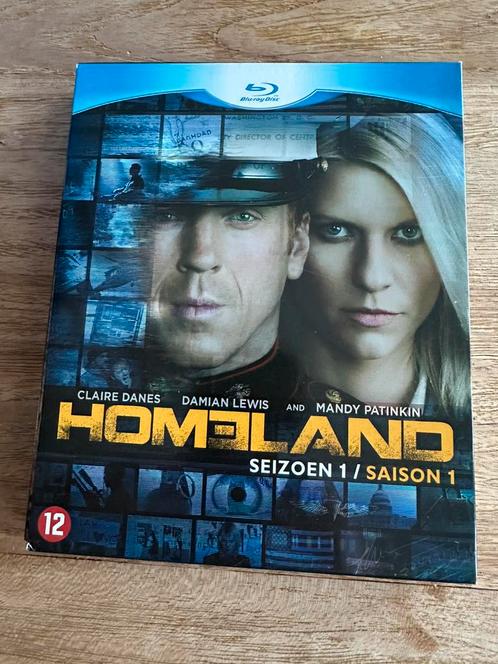 Blu-Ray Homeland complete seizoen 1 NL uitgave ZGAN, Cd's en Dvd's, Blu-ray, Zo goed als nieuw, Boxset, Verzenden