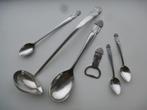 Gero Zilmeta 361 Braam natfruit schep thee bowl vorkjes etc, Ophalen of Verzenden, Gebruikt, Rvs of Chroom, Los bestek