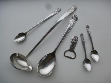 Gero Zilmeta 361 Braam natfruit schep thee bowl vorkjes etc beschikbaar voor biedingen