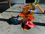 V-tech stuntbaan met raceauto, Kinderen en Baby's, Speelgoed | Vtech, Ophalen of Verzenden, Gebruikt