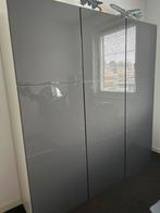 Mooie hoogglans grijze ikea besta kast, Ophalen, Overige materialen, Met deur(en), 150 tot 200 cm