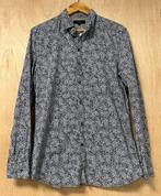 Diesel overhemd met leuke print blauw - Maat M, Kleding | Heren, Diesel, Blauw, Zo goed als nieuw, Halswijdte 39/40 (M)