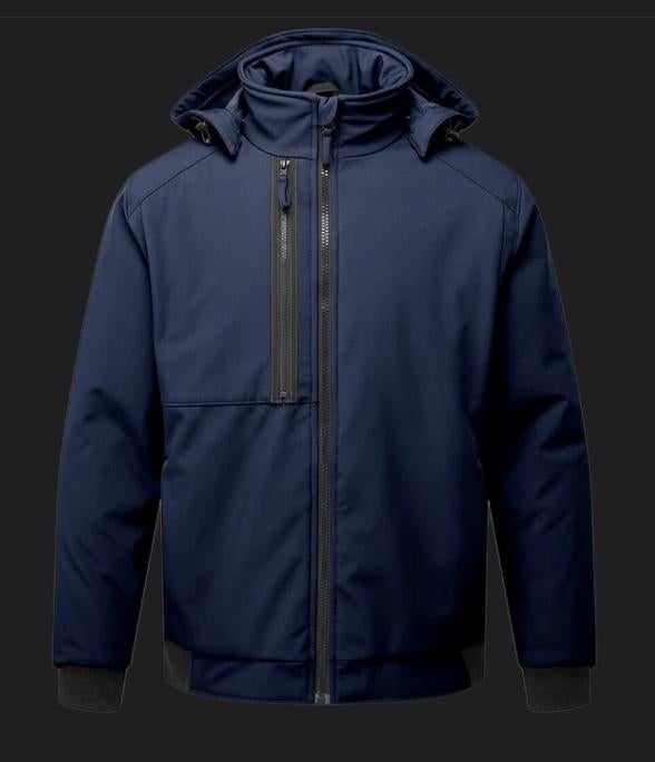 CD874 - WX2 Eco Gevoerde Softshell 2 (L) Marine, Heren, Info@portwest.nl, Portwest, Overall