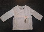 Baby overslag shirtje Maat 50, Kinderen en Baby's, Babykleding | Maat 50, Ophalen of Verzenden, Nieuw, Jongetje of Meisje, Shirtje of Longsleeve
