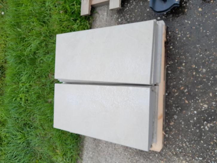 Te koop keramische tegels/stapsteen, Doe-het-zelf en Verbouw, Tegels, Nieuw, Vloertegels, Keramiek, 60 cm of meer, 60 cm of meer