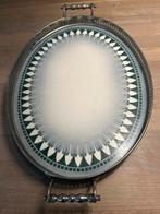 Art Deco Dienblad - Stijlvol Serveren, Ophalen of Verzenden, Gebruikt, Ovaal, Metaal