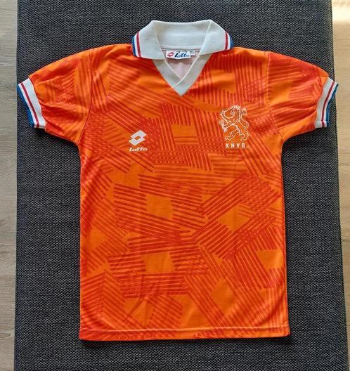 EK 1992 shirt (kindermaat 152) Origineel Lotto Oranje, Sport en Fitness, Voetbal, Zo goed als nieuw, Shirt, Maat XS of kleiner