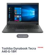 Dynabook Tecra - Werkt op netstroom, Computers en Software, Windows Laptops, Gebruikt, Qwerty, 8 GB, 14 inch