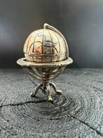 Zilveren Miniatuur Wereldbol, Ophalen of Verzenden