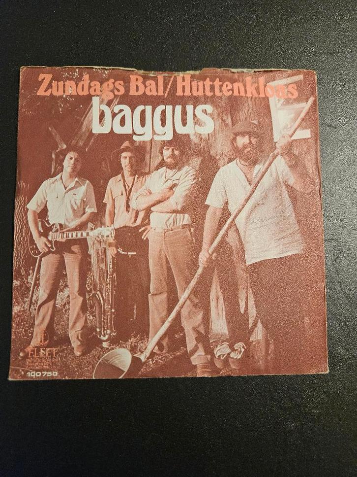 Baggus - Zundags Bal, Cd's en Dvd's, Vinyl Singles, Gebruikt, Single, Nederlandstalig, 7 inch, Ophalen of Verzenden