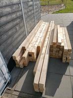 AANBIEDING hout balken 7x7cm lengte 3.34 meter, Tuin en Terras, Palen, Balken en Planken, Ophalen, Zo goed als nieuw, 250 cm of meer