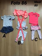 Mooie set neisje maat 80 zomer *foto 86*, Kinderen en Baby's, Babykleding | Maat 80, Ophalen of Verzenden, Zo goed als nieuw, Meisje