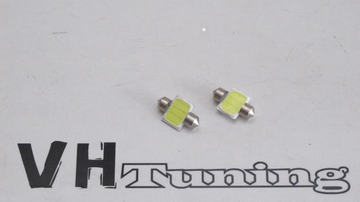 12v 31mm led buislamp 12smd c5w festoon fitting 6000k, Auto diversen, Tuning en Styling, Ophalen of Verzenden