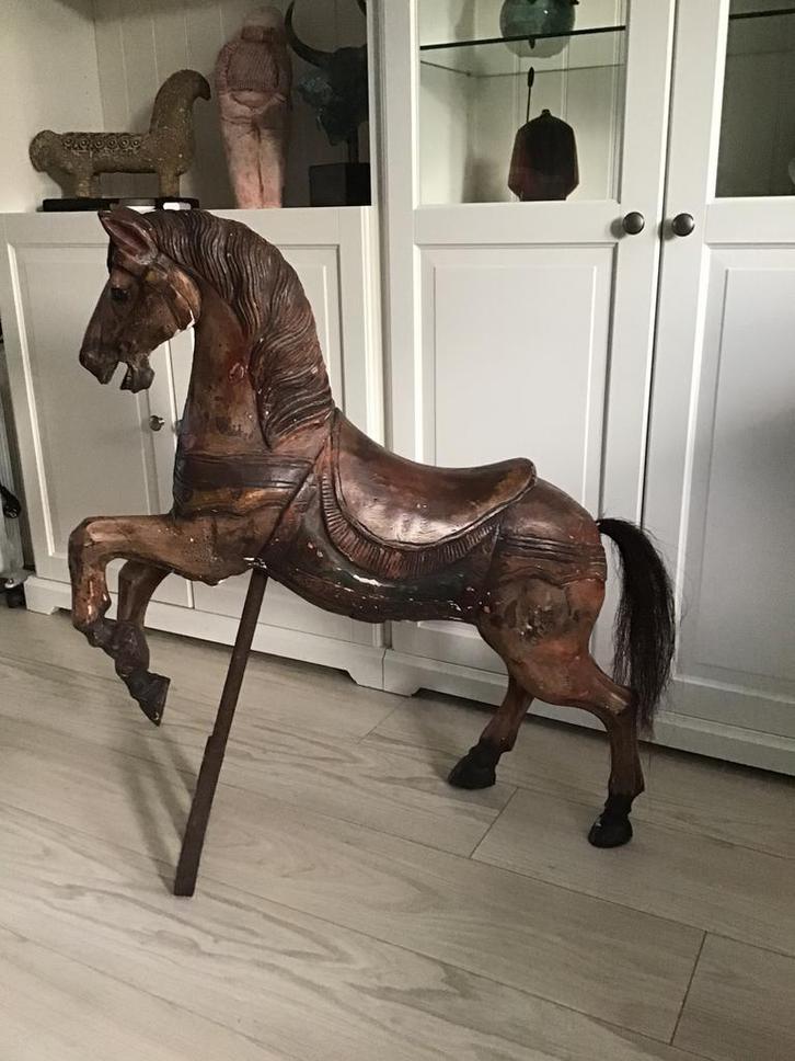 Carroussel Paard, Antiek en Kunst, Kunst | Designobjecten, Ophalen