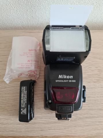 Nikon Speedlight SB-800 (i-TTL flitser) - Nog als nieuw beschikbaar voor biedingen