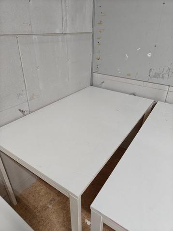 GRATIS tafel 2 stuks 125x75x74 cm LxBxH kleur wit beschikbaar voor biedingen