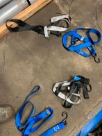 Oprijplaat, inrijklem en spanbanden voor motor/scooter, Ophalen, Zo goed als nieuw