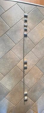 Aluminium scharnier freesmal 89mm R24 F18, Ivana?, Gebruikt, Onbekend, Ophalen of Verzenden