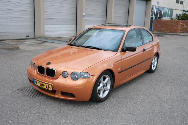 E46  Compact 325TI 325 TI  M Ambra / Arizona, Auto's, BMW, Particulier, ABS, Airbags, Airconditioning, Alarm, Boordcomputer, Centrale vergrendeling
