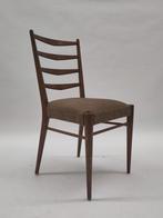 1x vintage Pastoe ST09 teak houten eetkamerstoel stoel hout, Huis en Inrichting, Stoelen, Ophalen, Hout, Gebruikt, Twee