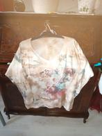 Te koop gevlekt dun truitje berge met groen maat XL nieuw, Ophalen of Verzenden, Nieuw, Maat 46/48 (XL) of groter, Beige