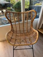 Rotan fauteuil Jasmine, Huis en Inrichting, Stoelen, Ophalen, Bruin, Riet of Rotan, Zo goed als nieuw