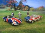 1:64 Austin Powers Shaguar & Felicity Shagwell's Corvette, Ophalen of Verzenden, Zo goed als nieuw