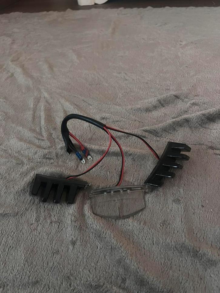 Zip voorkap verlichting, Fietsen en Brommers, Brommeronderdelen | Scooters, Ophalen of Verzenden