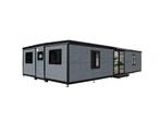 2025 compleet deluxe 12x6 meter Mobiele woonunit met 3 slaap