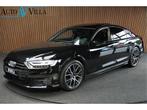 Audi A8 50 TDI quattro Navi Pano Leer HUD B&O 360 Softclose, Automaat, Zwart, Zwart, Bedrijf