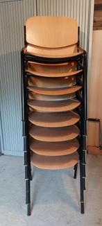 Eromes stapelbare stoelen te koop, Huis en Inrichting, Stoelen, Ophalen, Gebruikt, Overige kleuren, Metaal