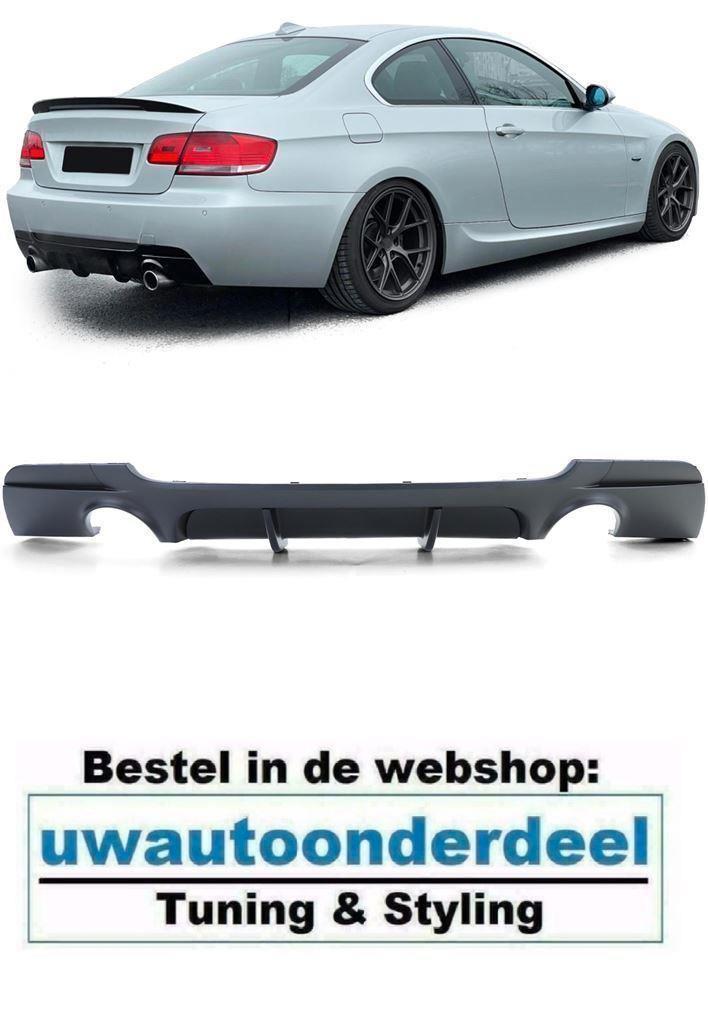 Diffuser Dubbele Uitsparing Voor Bmw 3 serie E92 E93 M Pakke, Auto diversen, Tuning en Styling, Ophalen of Verzenden